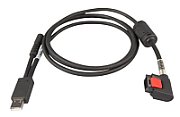 WT6000 USB/CHARGING CABLE. ALLOWS TO COMMUNICATE VIA USB AND CHARGE A WEARABLE TERMINAL, REQUIRES POWER SUPPLY PWRS-14000-249R AND COUN