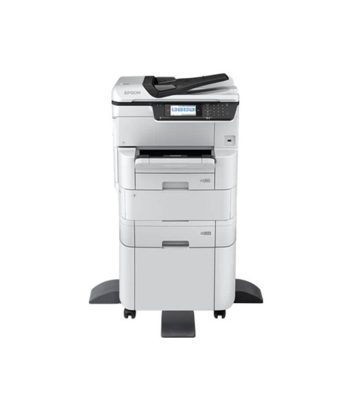 Imprimanta multifunctionala inkjet color Epson WF-C878RDTWFC, A3, duplex, ADF, USB 2.0, Wi-Fi, 25 ppm negru, 25 ppm color
