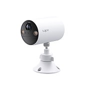 TP-LINK Tapo C410 Smart Wire-Free Indoor/Outdoor Security Camera, sENZOR: 1/2.8” CMOS, lUNGIME FOCALA: 3.17 mm, F1.65, uNGHI VIZUALIZARE: 125° (Diagonal), 111°(Horizontal), 56°(Vertical), IR: 9.1M, Port Micro SD, 1 x max 512GB, Rezolutie: 2K 3MP (2304 × 1296 px), 15fps, Motion Detection, Person