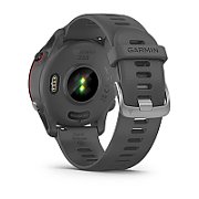 Ceas Garmin Forerunner 255, display 33mm, rezolutie displat 260x260 conectivitate Bluetooth™, ANT+, NFC, USB, functii accelerometru, giroscop, barometru, busola, termometru pentru temperatura exterioară, durata de viata baterie mod ceas inteligent: până la 14 zile, modul GNSS numai cu GPS: până la
