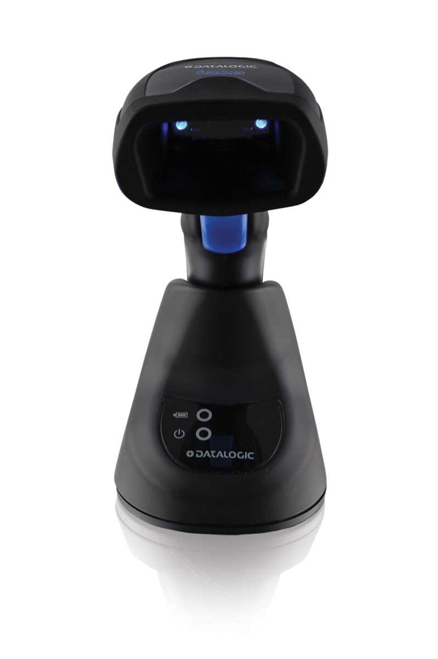 QUICKSCAN QM2500 433 MHZ KIT 2D/MP IMAGER BLACK W BASE STATION/C