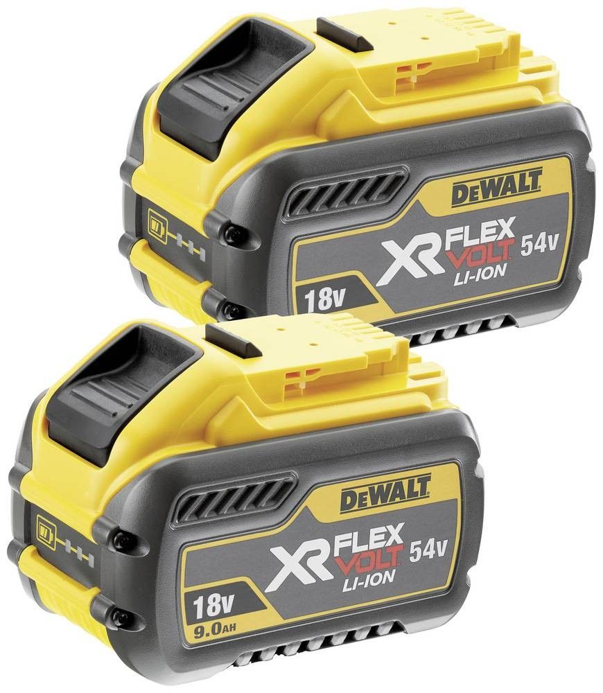 VACCUMULATOR.FLEXVOLT 18/54V 9.0/3.0AH DCB547 DEWALT 2PCS