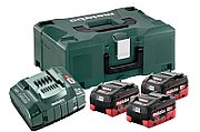 METABO BATTERY PACK 3 x 5.5Ah LIHD + ASC CHARGER 30-36 V + METALOC CASE