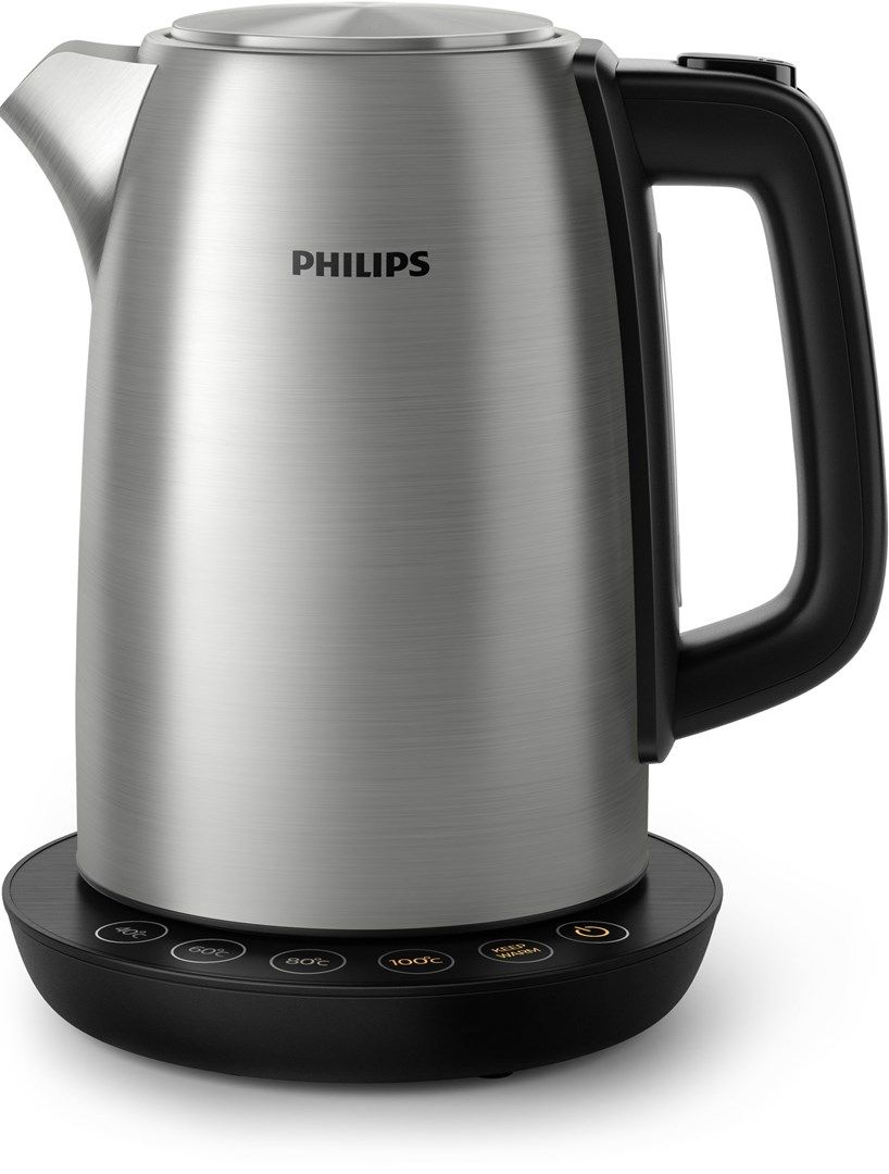 Philips Avance Collection HD9359/90 electric kettle 1.7 L 2200 W Black  Metallic