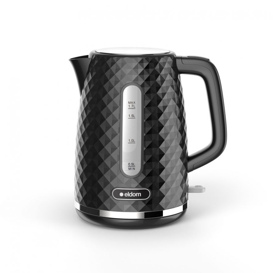 C280C ELDOM Kettle ELLI  capacity 1.7 l  power 2200 W  black  strix  black