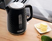 C280C ELDOM Kettle ELLI  capacity 1.7 l  power 2200 W  black  strix  black