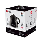 ELDOM NELA kettle  1.7 l capacity  2000 W power  black