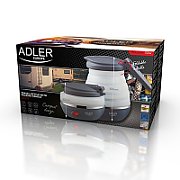 Adler AD 1279 electric kettle 0.6 L 750 W Black  White