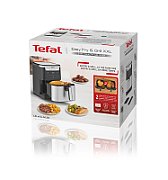 TEFAL Easy Fry & Grill EY801D 6.5 L Stand-alone 1650 W Hot air fryer Stainless steel
