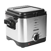 Mesko Home MS 4910 fryer Single 1.5 L Stand-alone 900 W Deep fryer Black  Satin steel