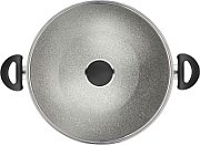 BALLARINI Ferrara Wok frying pan with 2 granite handles 36 cm FERR8KD.36D