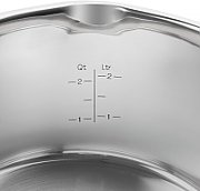 ZWILLING SIMPLIFY 66870-005-0 Pots set Stainless steel 5 pcs. Silver Black