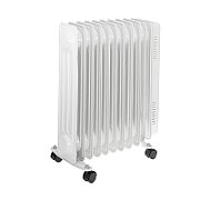 Adler | Oil-Filled Radiator | AD 7817 | Oil Filled Radiator | 2500 W | Number of power levels 3 | Suitable for rooms up to  m2 | White