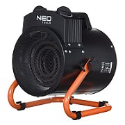 NEO TOOLS 90-067 electric space heater Stainless steel 2000 W IPX4 Black
