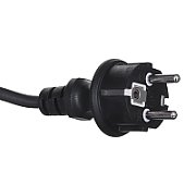 NEO TOOLS 90-067 electric space heater Stainless steel 2000 W IPX4 Black