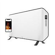 Duux Edge 1500 Smart Convector Heater 1500 W  Suitable for rooms up to 20 m2  White  Indoor  Remote Control via Smartphone  IP24