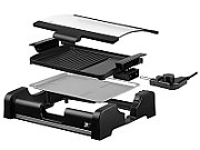 Electric grill with lid LAFE GRL003