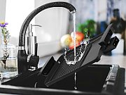 Electric grill with lid LAFE GRL003