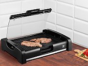 Electric grill with lid LAFE GRL003