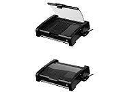 Electric grill with lid LAFE GRL003