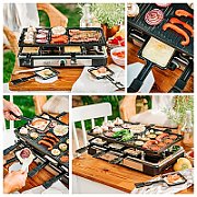 Adler | AD 6616 | Raclette - electric grill | Table | 1400 W | Black/Stainless steel