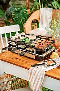Adler | AD 6616 | Raclette - electric grill | Table | 1400 W | Black/Stainless steel