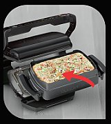 TEFAL | GC714834 OptiGrill | Replaceable Plates | Plate | N/A W | Black