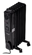 OIL-FILLED 7-FIN RADIATOR 1500W BLACK