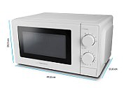 Esperanza EKO011W Microwave Oven 1100W White