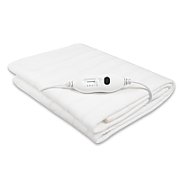 Esperanza EHB002 electric blanket 60 W White Fleece Polyester