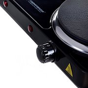 Esperanza EKH014K Electric Stove 2 zone (s)  Black