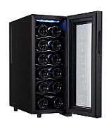 Adler Beverage Pantry AD 8083 Energy efficiency class G Free standing Bottles capacity 12 Black