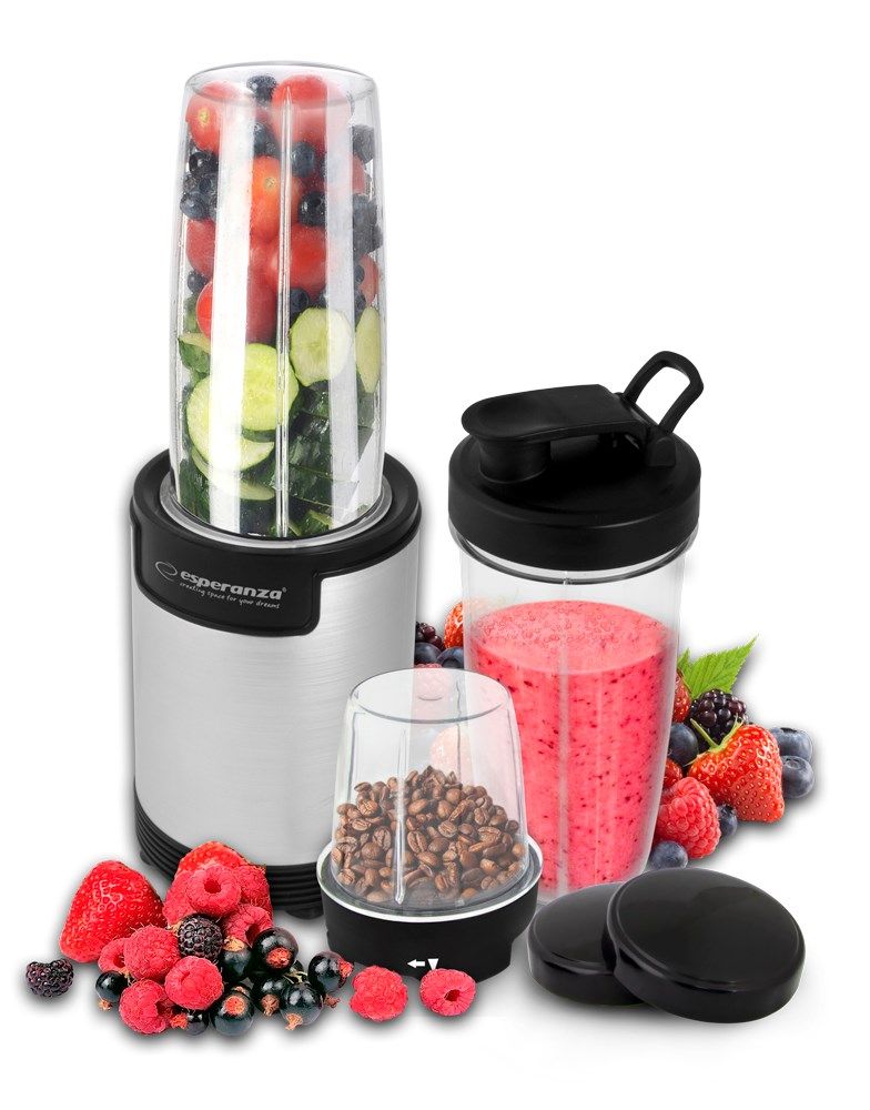 Esperanza EKM030 Nutri blender / Personal blender 9in1 900W Silver