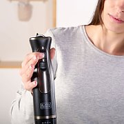 Immersion blender Black+Decker BXHBA800E (800W black)