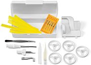 Overlock Singer 14T968 sewing machine  electric current  white