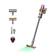 Dyson V15 Detect Absolute handheld vacuum Nickel  Yellow Bagless