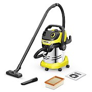 Kärcher WD 5 S V-25/5/22 Stainless steel  Black  Yellow 25 L 1100 W