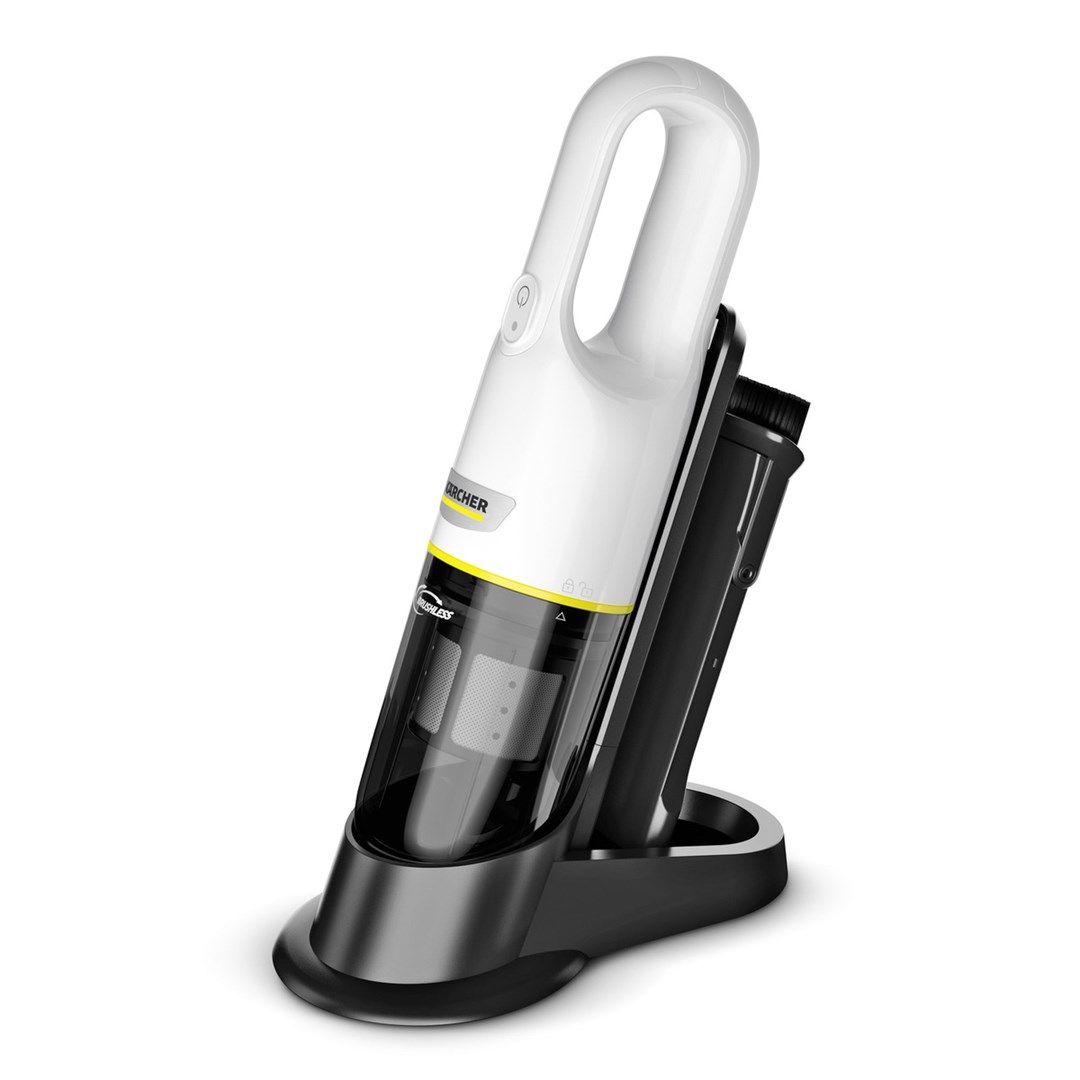 Kärcher CVH 3 Plus handheld vacuum Black  White Bagless