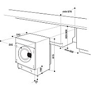 Built-in washer-dryer Whirlpool BI WDWG 861485 EU
