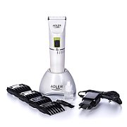Adler AD 2827 hair trimmers/clipper Black  White 4 Lithium