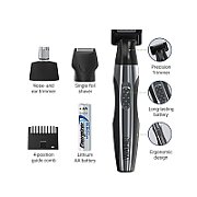 Wahl Travel Kit Deluxe Black  Stainless steel