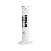 PTC Teesa tower fan heater with fireplace imitation function.