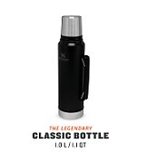 Stanley termos LEGENDARY CLASSIC - MATTE BLACK 1L