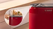 Bosch TAT2M124 toaster 6 2 slice(s) 950 W Red