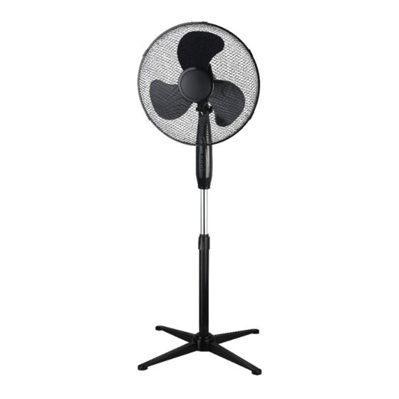 Extralink Bryza ESF-40D-BL Black | Pedestal fan | 3 blades  3 speeds