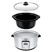 Camry | CR 6414 | Slow Cooker | 270 W | 4.7 L | Number of programs 1 | Stainless Steel