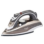 Adler AD 5030 iron Steam iron Ceramic soleplate 3000 W Brown  Grey  White