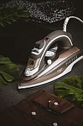 Adler AD 5030 iron Steam iron Ceramic soleplate 3000 W Brown  Grey  White