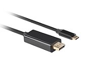 Lanberg CA-CMDP-10CU-0030-BK video cable adapter 3 m USB Type-C DisplayPort Black