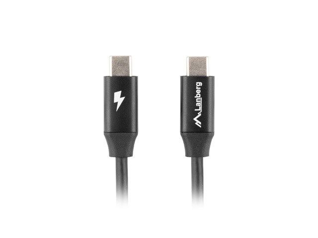 LANBERG CABLE USB 2.0 USB-C M/M 1M QC 4.0